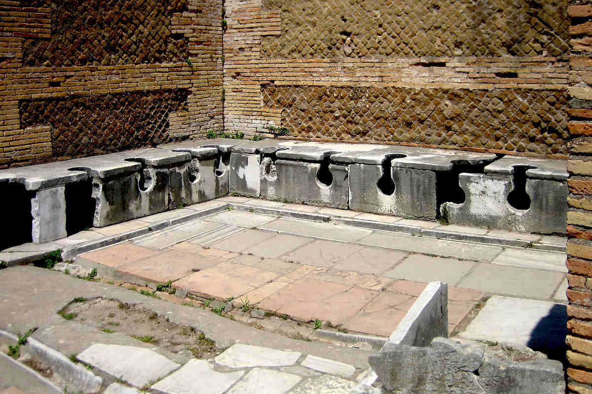 archaeological sites in italy osita antica bathroom lazio italy