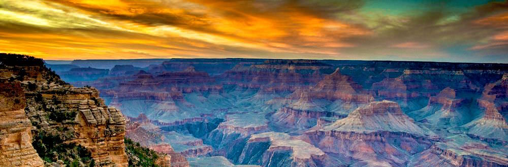 Grand Canyon Sunset - The Travel Whipser Blogger Challenge - Authentic Traveling.