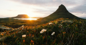 Breathtaking Icelandic landscapes and affordable travel tips showing how to visit Iceland on a budget, perfect for travelers seeking a cost-effective adventure in Iceland.