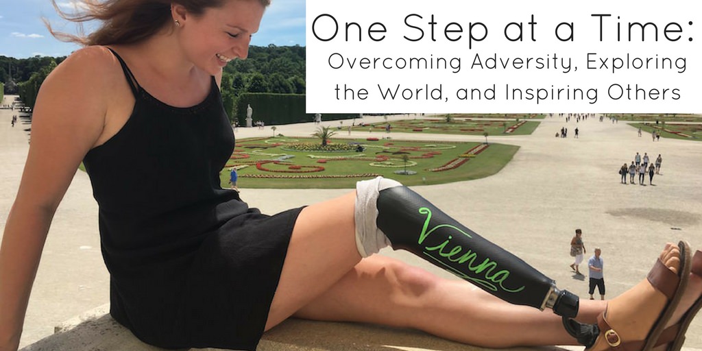 One Step at a Time - Authentic Traveling - LARGER 3 Logo