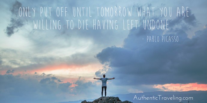 Pablo Picasso - Best Travel Quotes - Authentic Traveling