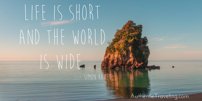 Simon Raven - Best Travel Quotes - Authentic Traveling