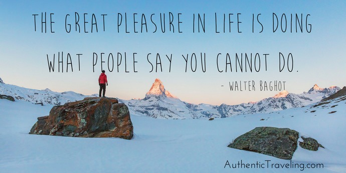 Walter Baghot - Best Travel Quotes - Authentic Traveling