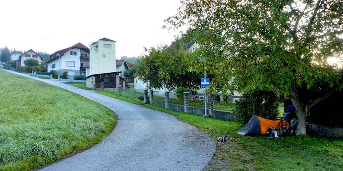 Biking Across Europe - Small Austrian Village - Authentic Traveling