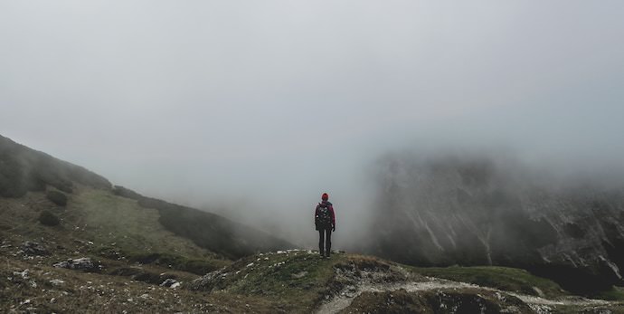 Travel Expectations - Foggy Mountain Top - Authentic Traveling